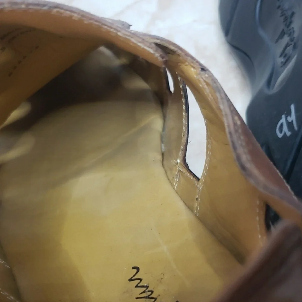 Men's Brown Leather Sandals 11.5